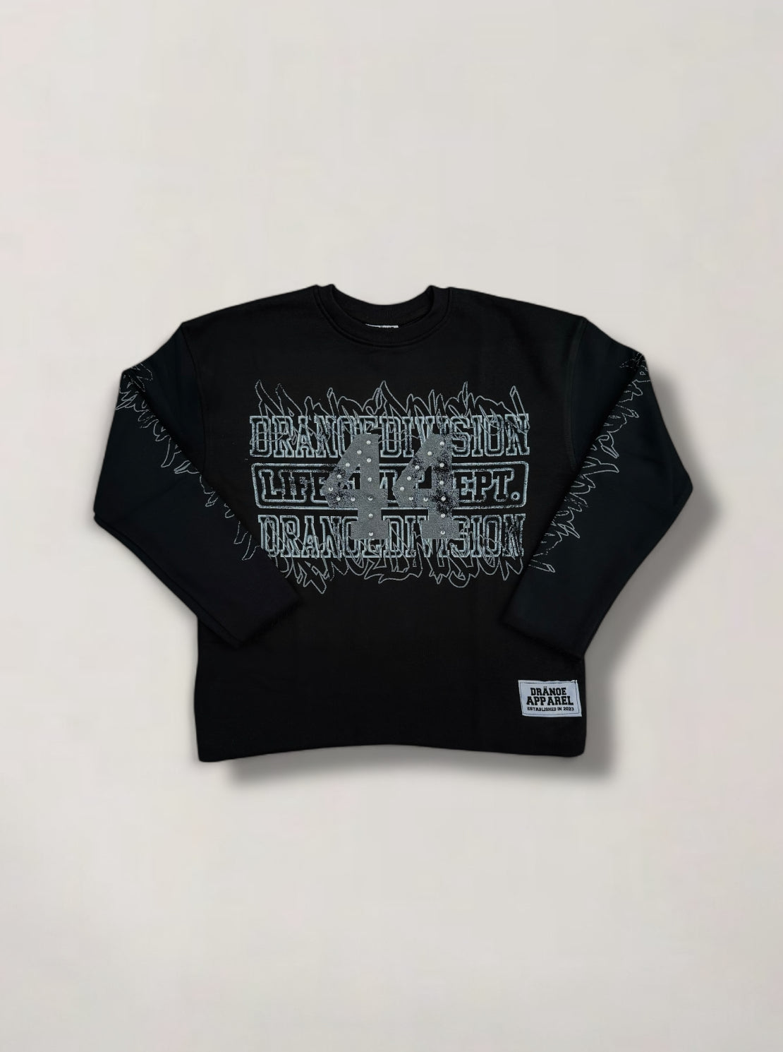 DRANOE DIVISION RHINESTONE LONGSLEEVE