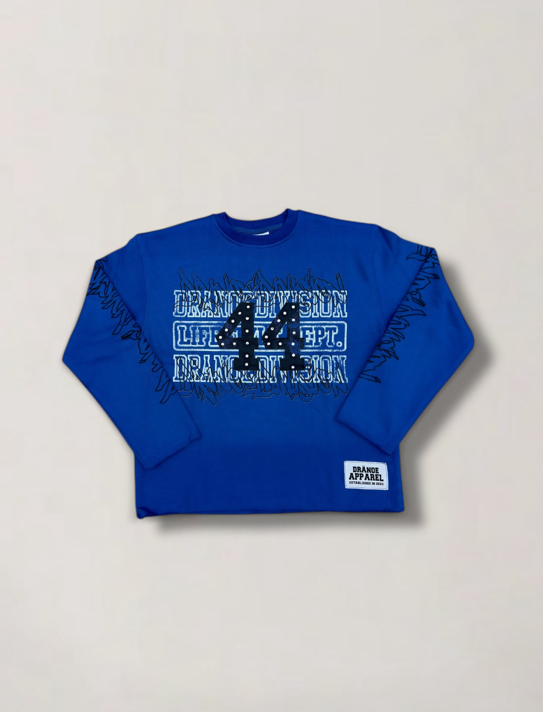 DRANOE DIVISION RHINESTONE LONGSLEEVE