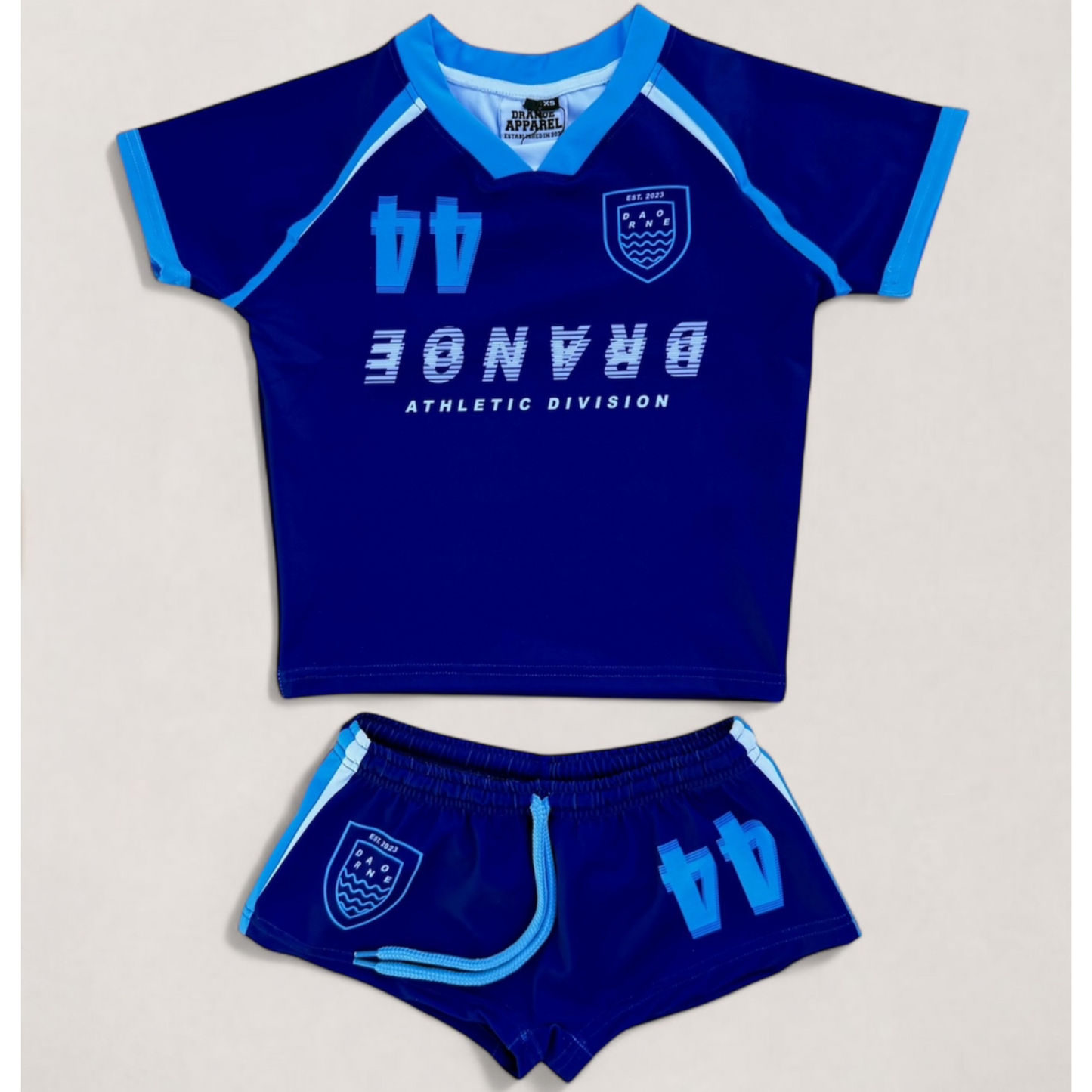 “Mirror Play” Shirt - Blue