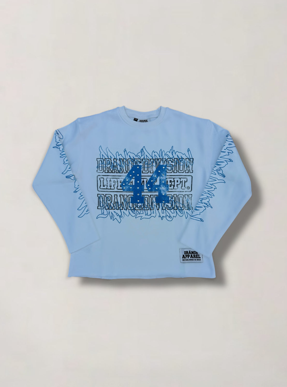 DRANOE DIVISION RHINESTONE LONGSLEEVE