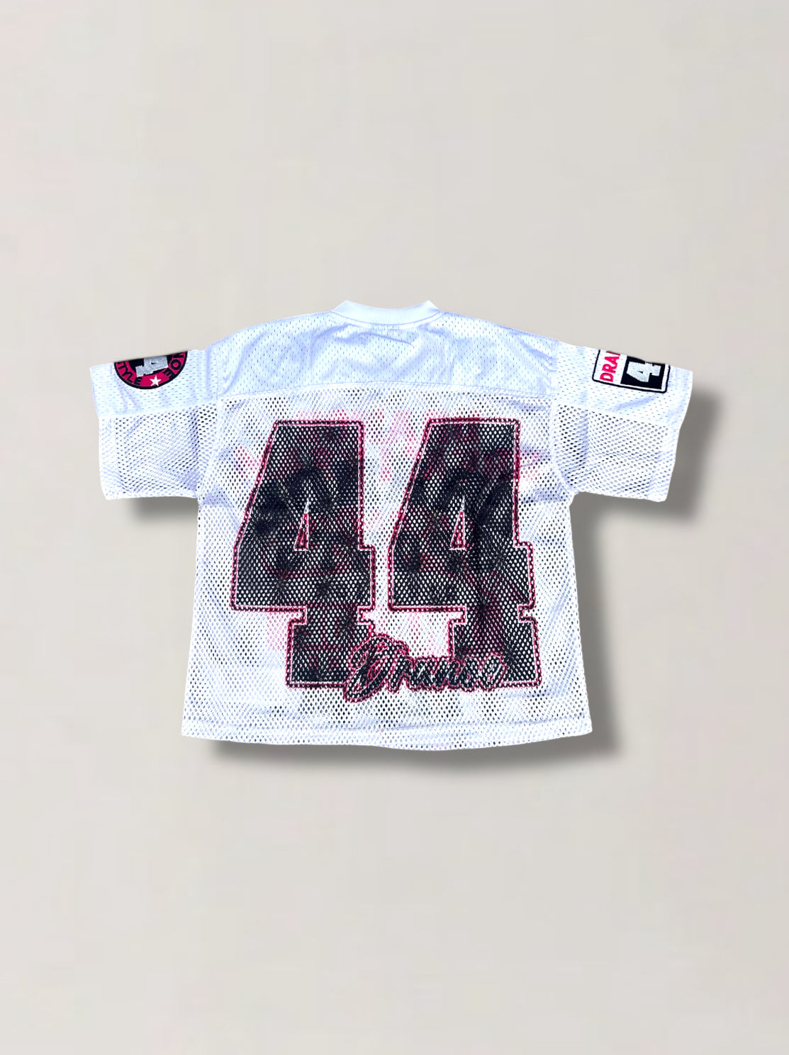 “Dranoe Dream Team” Jersey- White/Pink