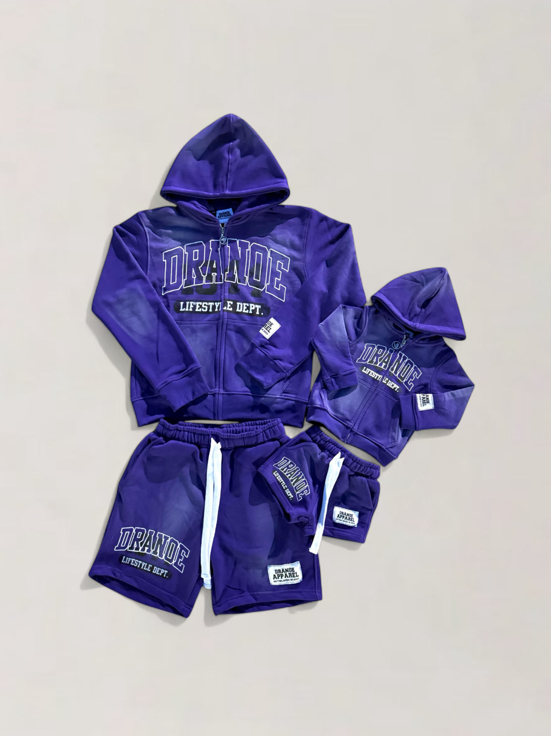 1944 LIFESTYLE DEPT SET - Purple (Adult & Kids)