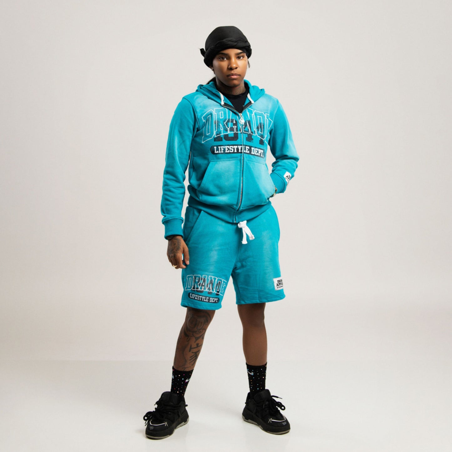 1944 LIFESTYLE DEPT SET - Turquoise (Adult & Kids)