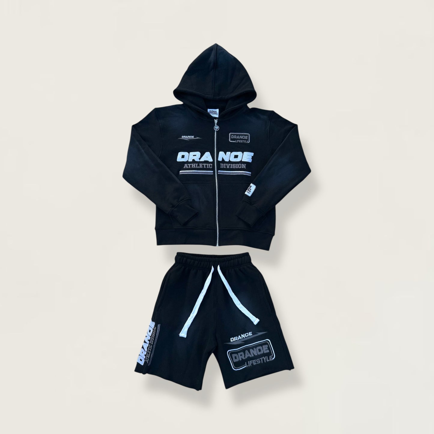 Athletic Division Short Set – Black (Adult)