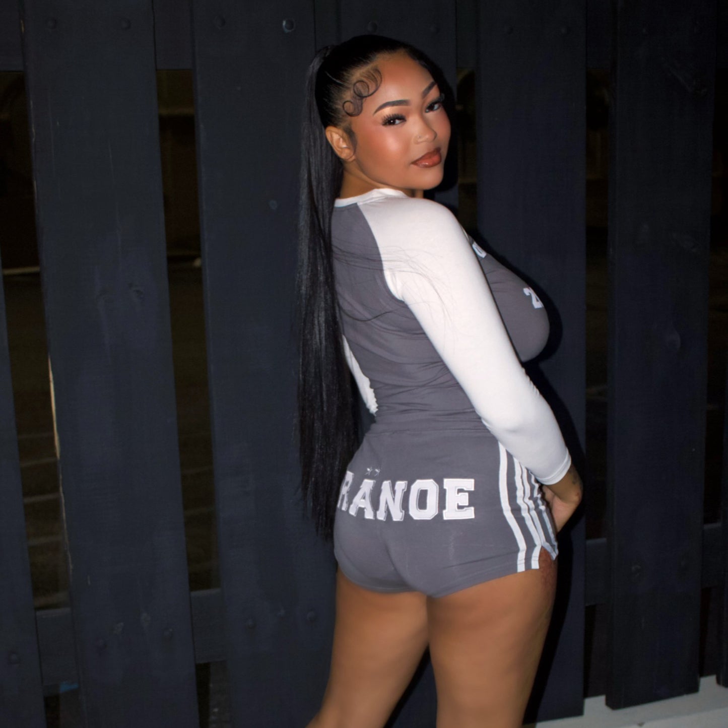 DRANOE DIVISION WOMEN SHORTS- Grey