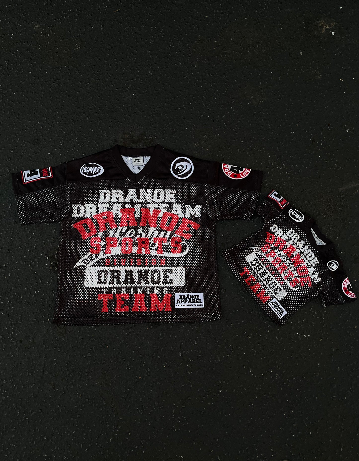 “Dranoe Dream Team” Jersey (Adult & Toddler)- Black