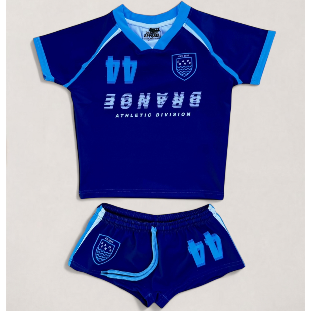 “Mirror Play” Shirt - Blue