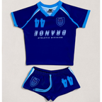 “Mirror Play” Shirt - Blue