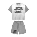 “dranoesport” Men’s Shirt + Shorts Set
