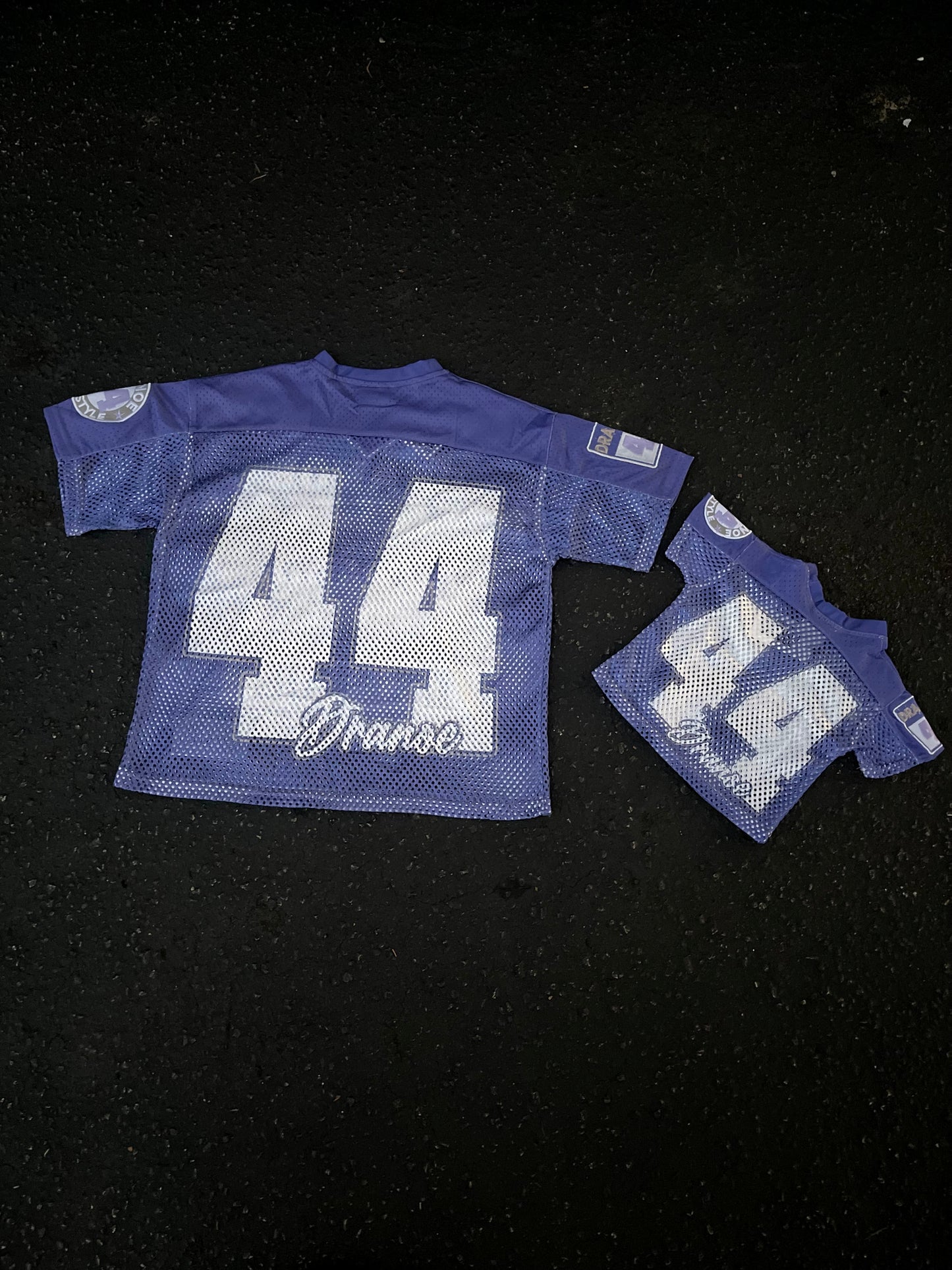 “Dranoe Dream Team” Jersey ( Adult & Toddler) - Diffused Blue