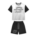 “dranoesport” Men’s Shirt + Shorts Set