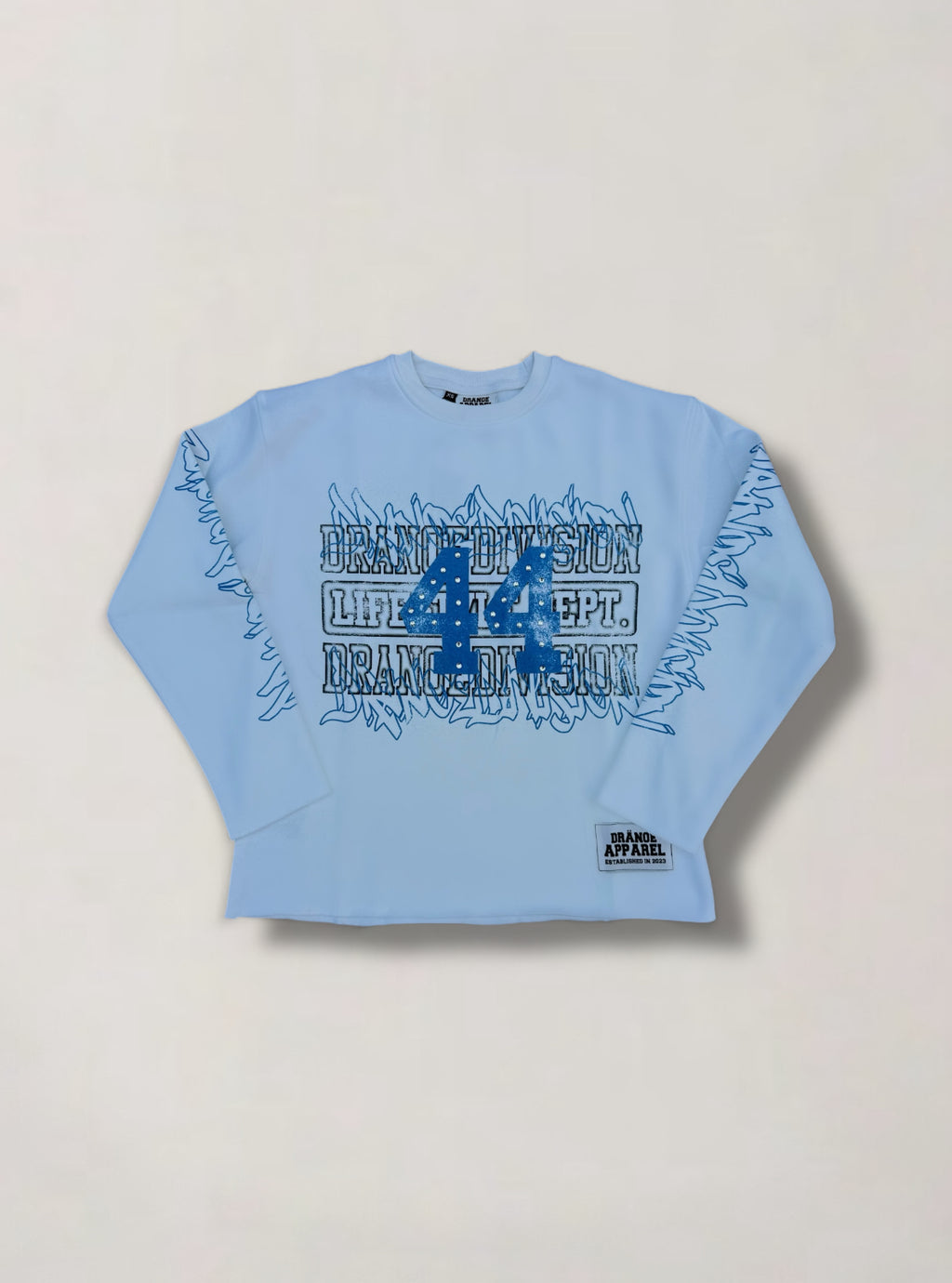 DRANOE DIVISION RHINESTONE LONGSLEEVE