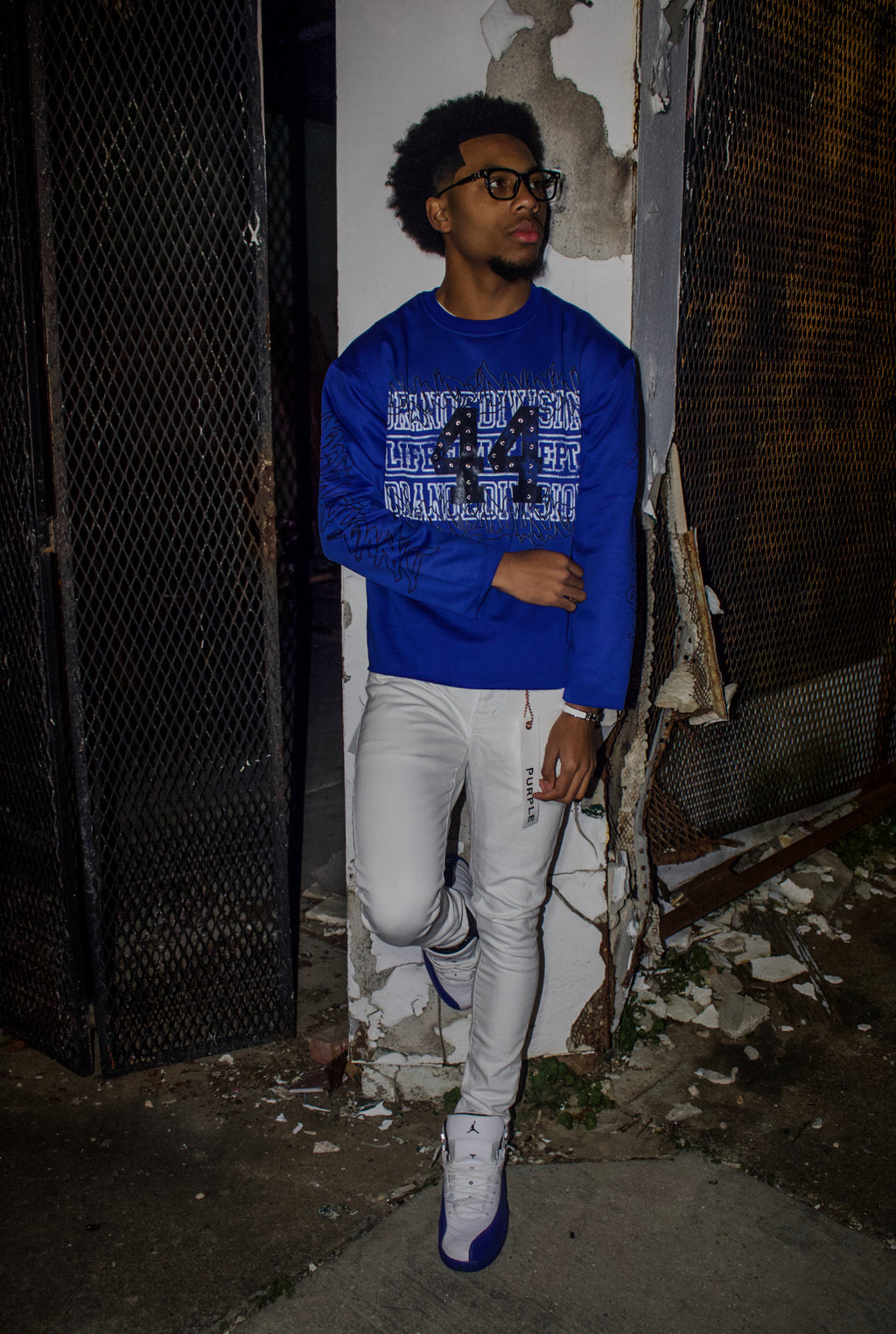 DRANOE DIVISION RHINESTONE LONGSLEEVE