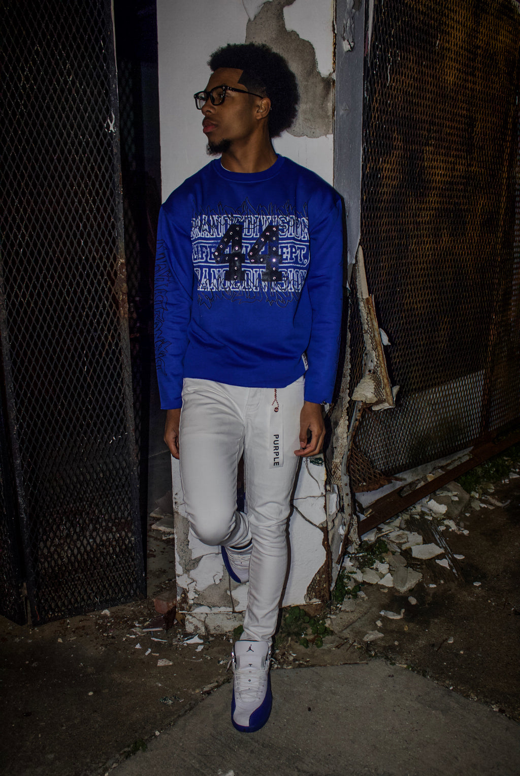 DRANOE DIVISION RHINESTONE LONGSLEEVE