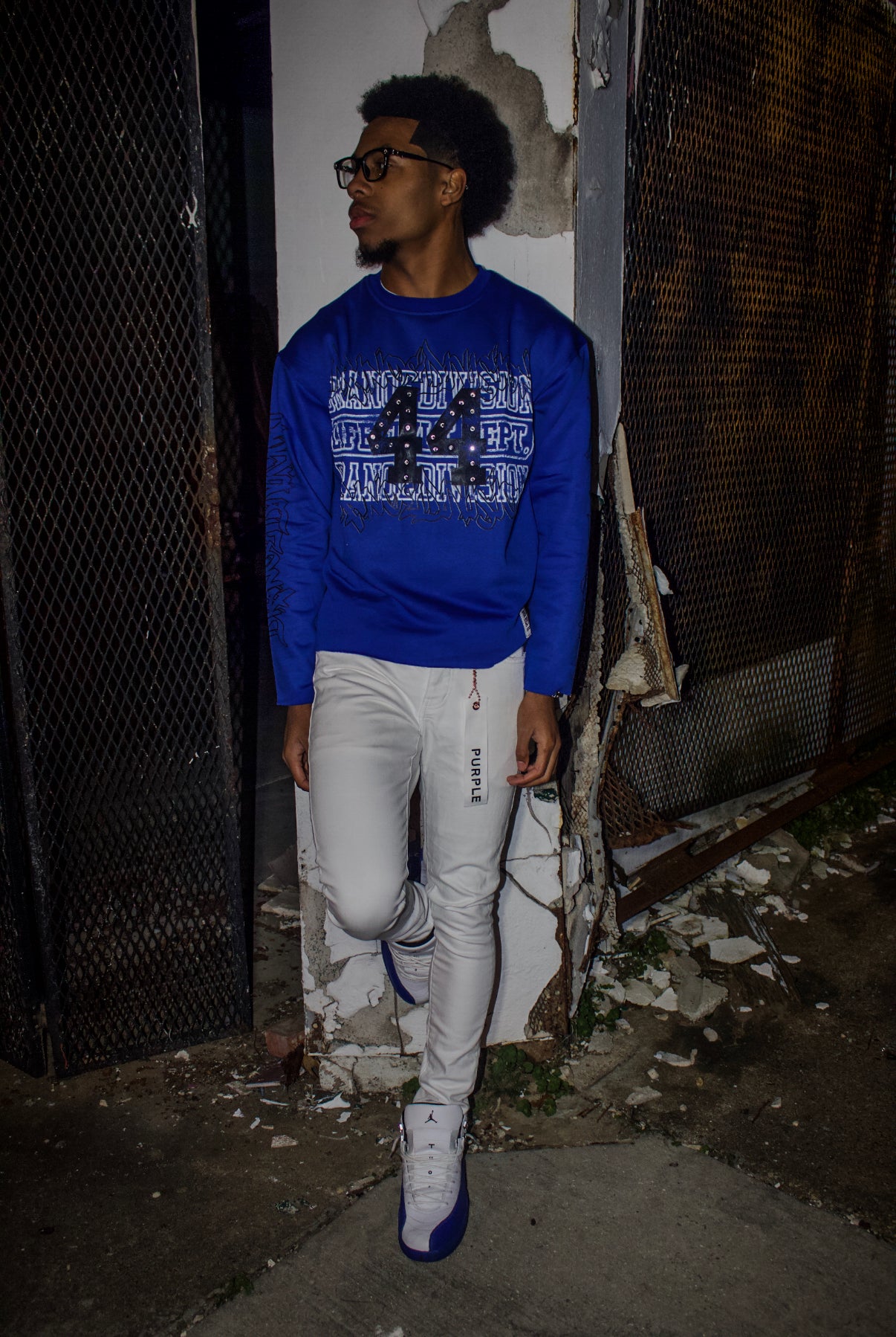 DRANOE DIVISION RHINESTONE LONGSLEEVE