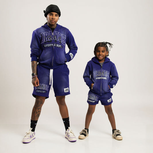 1944 LIFESTYLE DEPT SET - Purple (Adult & Kids)