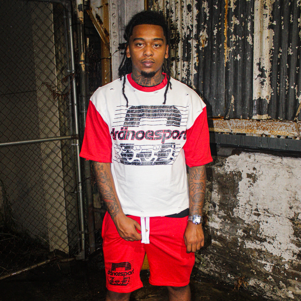 “dranoesport” Men’s Shirt + Shorts Set