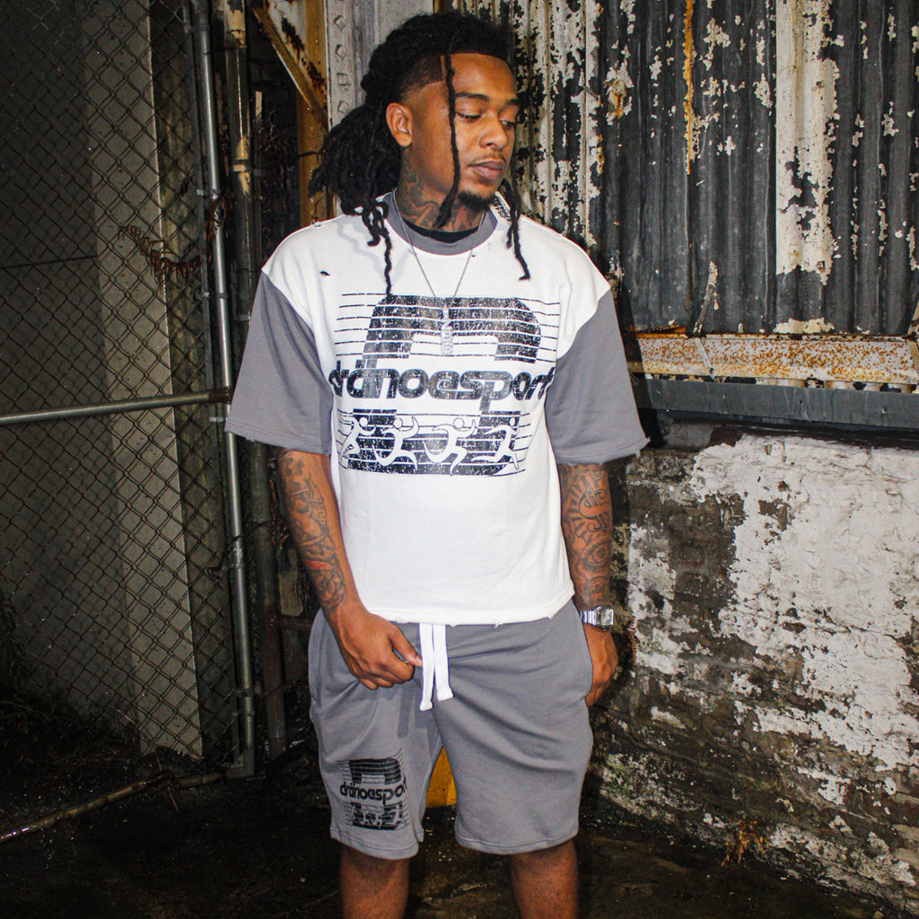 “dranoesport” Men’s Shirt + Shorts Set