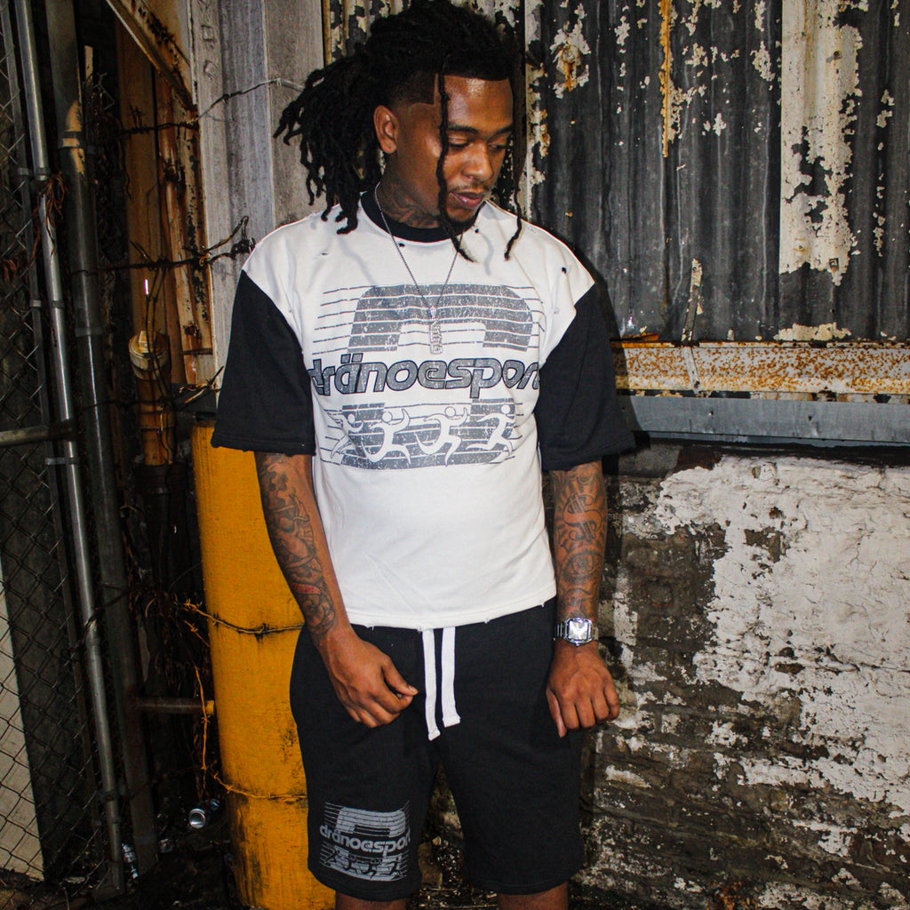 “dranoesport” Men’s Shirt + Shorts Set