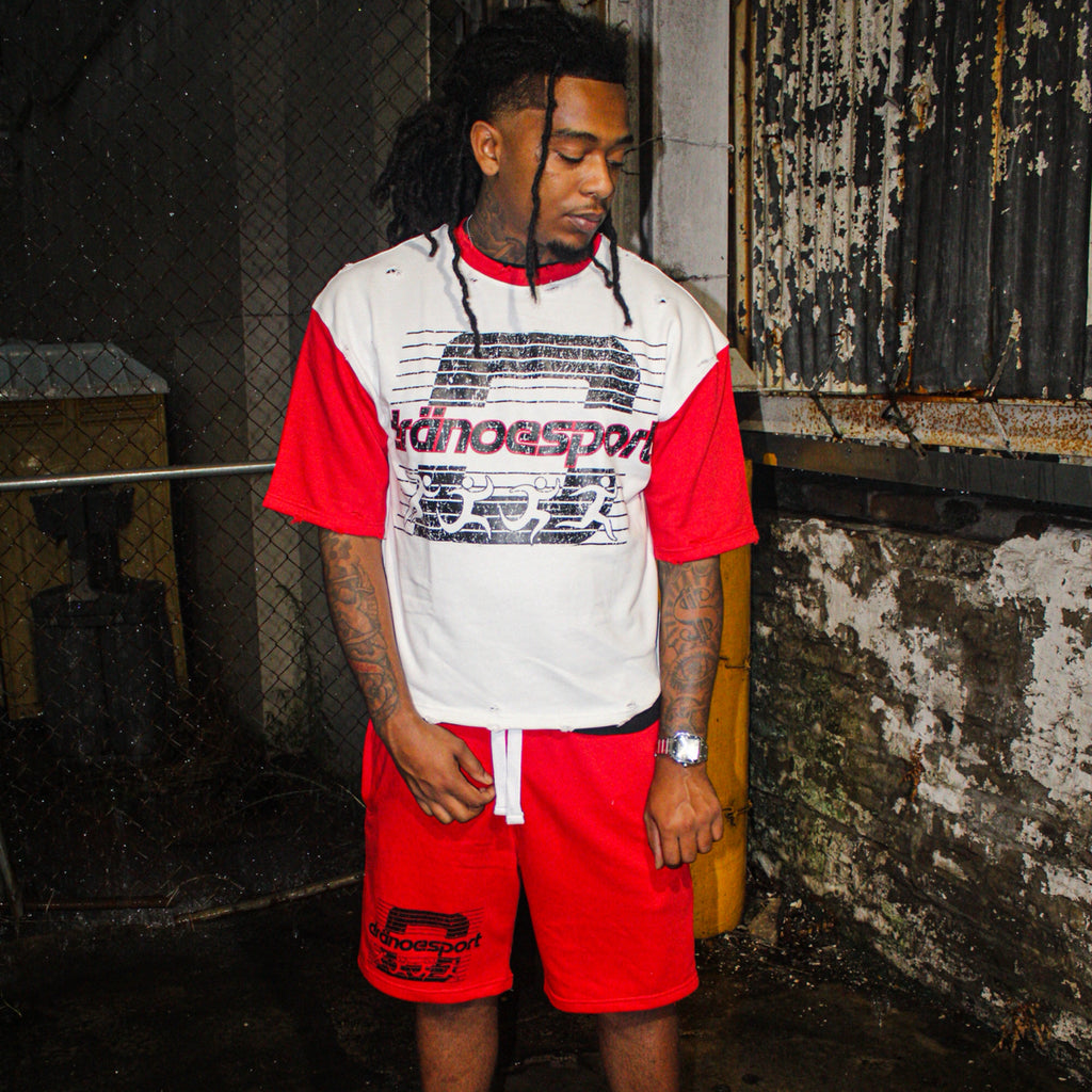 “dranoesport” Men’s Shirt + Shorts Set
