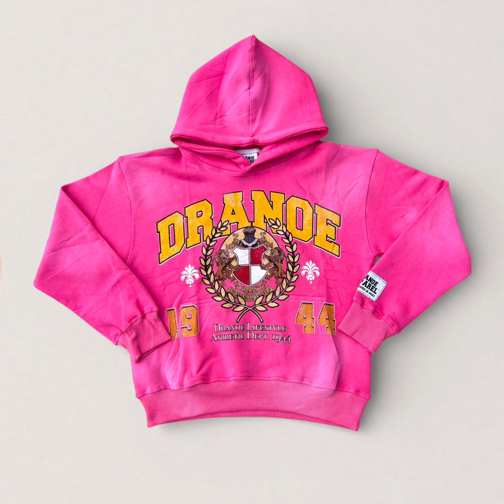 1944 ATHLETIC DEPT HOODIE-PINK