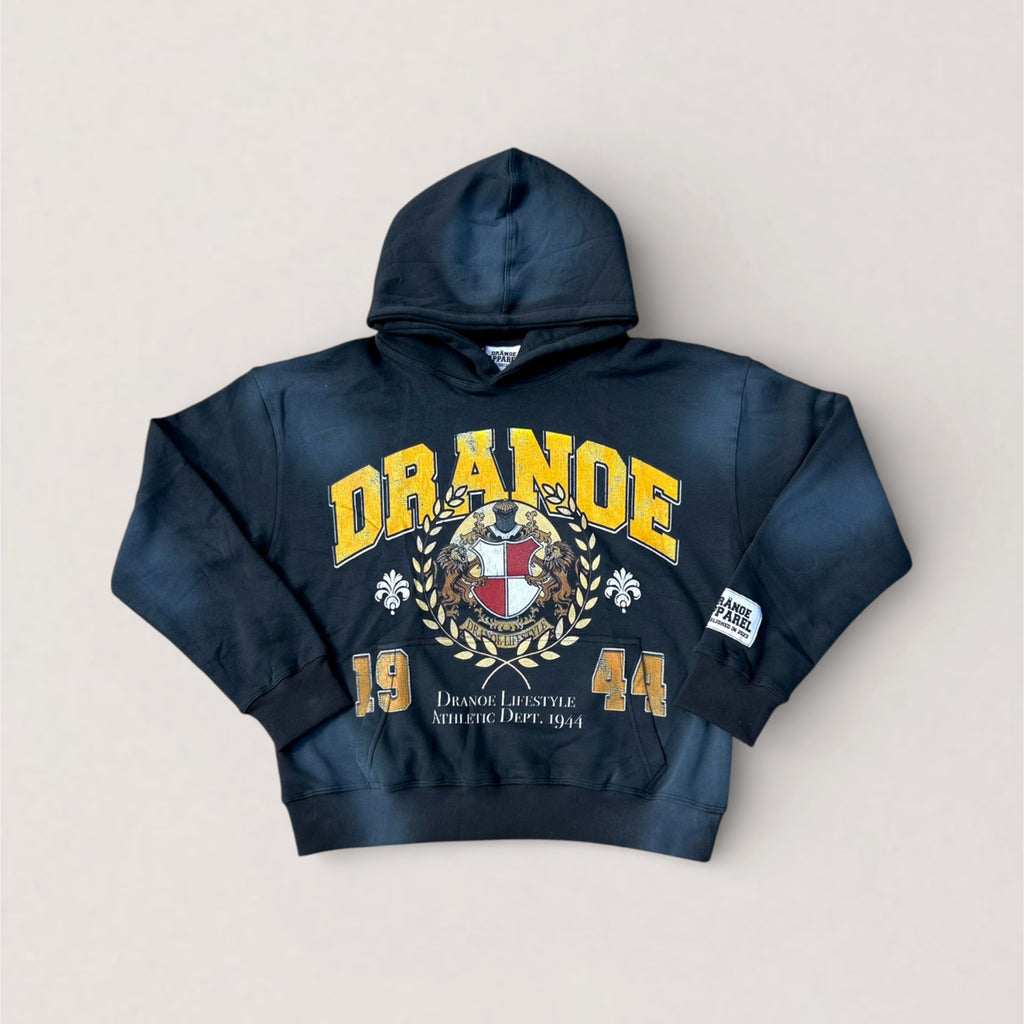 1944 ATHLETIC DEPT HOODIE-BLACK