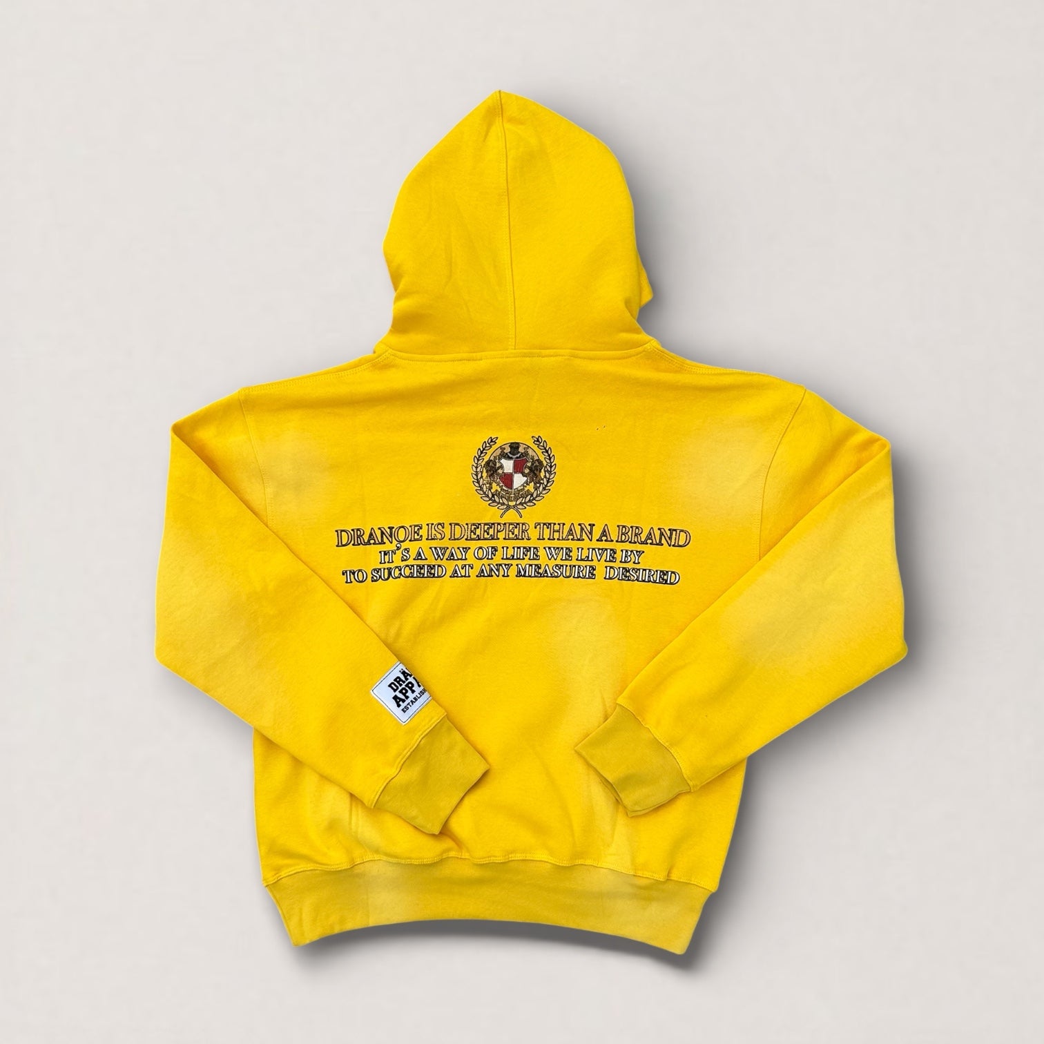 1944 ATHLETIC DEPT HOODIE-YELLOW
