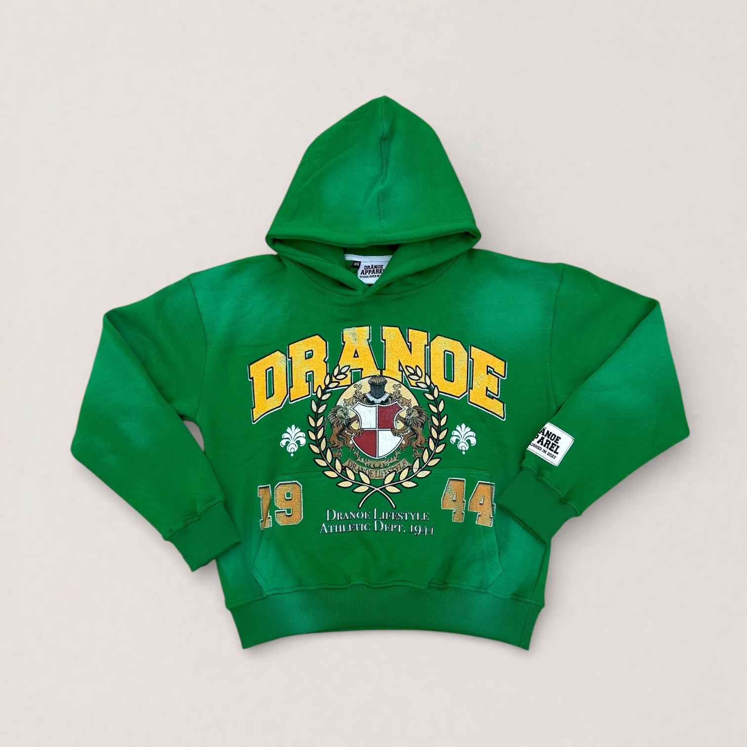 1944 ATHLETIC DEPT HOODIE-GREEN