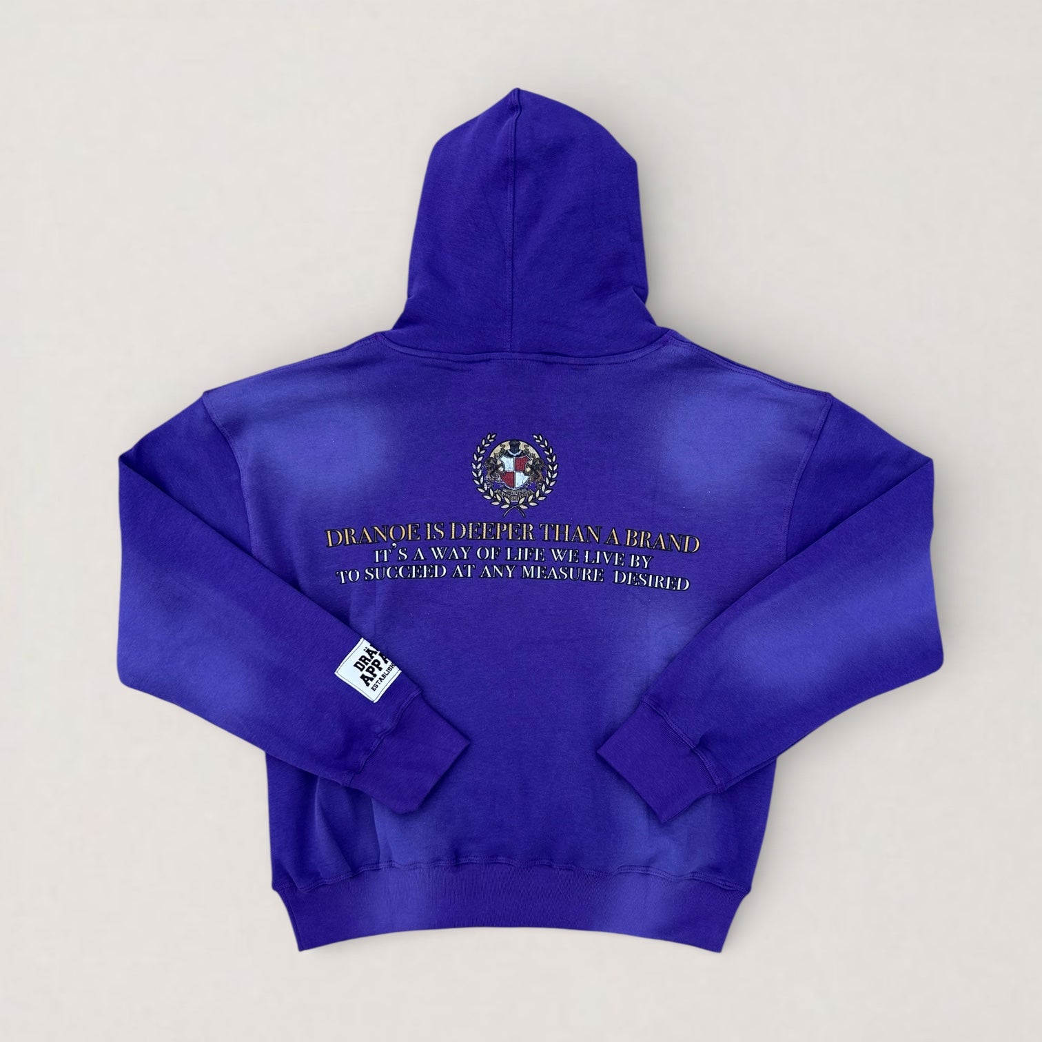 1944 ATHLETIC DEPT HOODIE-PURPLE