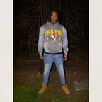 1944 ATHLETIC DEPT HOODIE-GREY