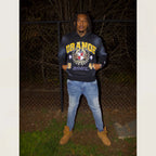 1944 ATHLETIC DEPT HOODIE-BLACK