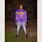 1944 ATHLETIC DEPT HOODIE-PURPLE