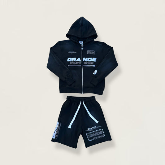 Athletic Division Short Set – Black (Adult)