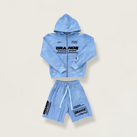 Athletic Division Short Set - Grey (Adult)